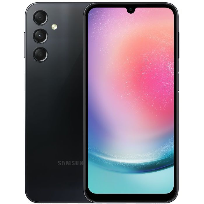 Мобильный телефон Samsung Galaxy A24 6/128Gb Black Фото