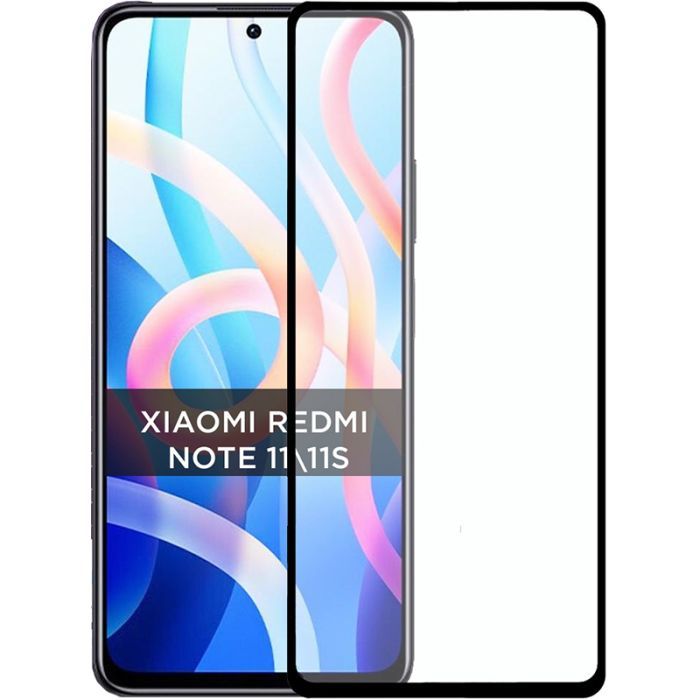 Стекло защитное PowerPlant Full screen Xiaomi Redmi Note 11 Фото
