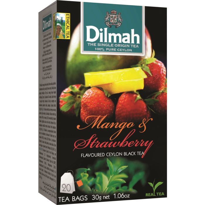 Чай Dilmah Манго и клубника 20х1.5 г Фото