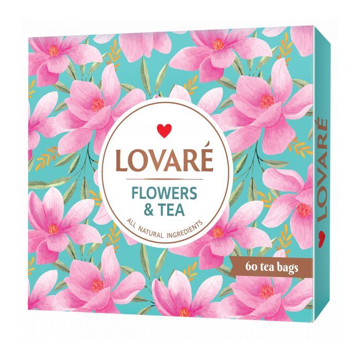 Чай Lovare Flowers & Tea 12 видов по 5 шт Фото