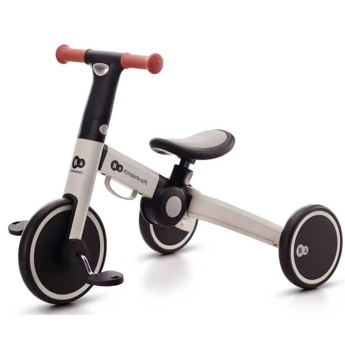Детский велосипед Kinderkraft 3 в 1 4TRIKE Silver Grey (KR4TRI22GRY0000) Фото
