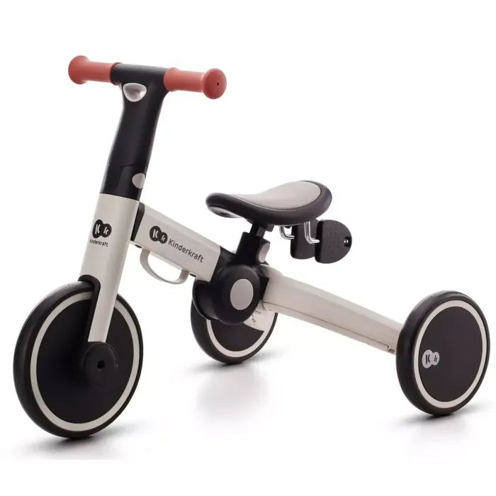 Детский велосипед Kinderkraft 3 в 1 4TRIKE Silver Grey (KR4TRI22GRY0000) Фото 3