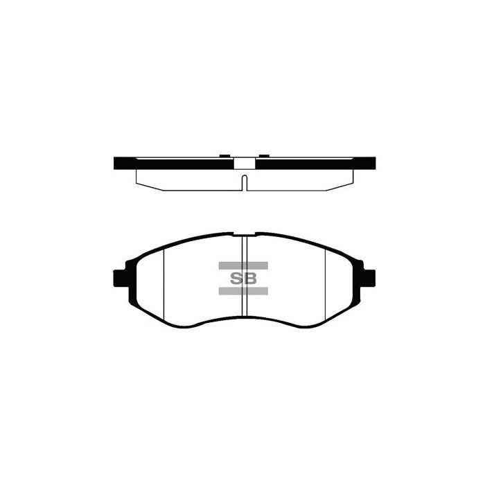 Тормозные колодки HI-Q SP1158 Фото