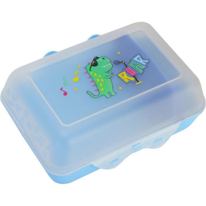 Ланч-бокс детский Optima ROCK 850 мл, блакитний Фото