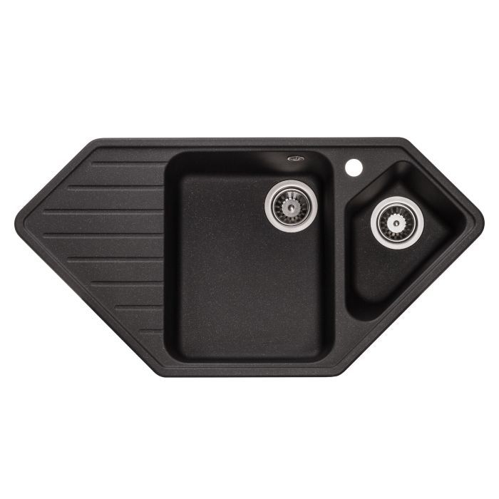 Мойка кухонная GRANADO IBIZA black shine Фото