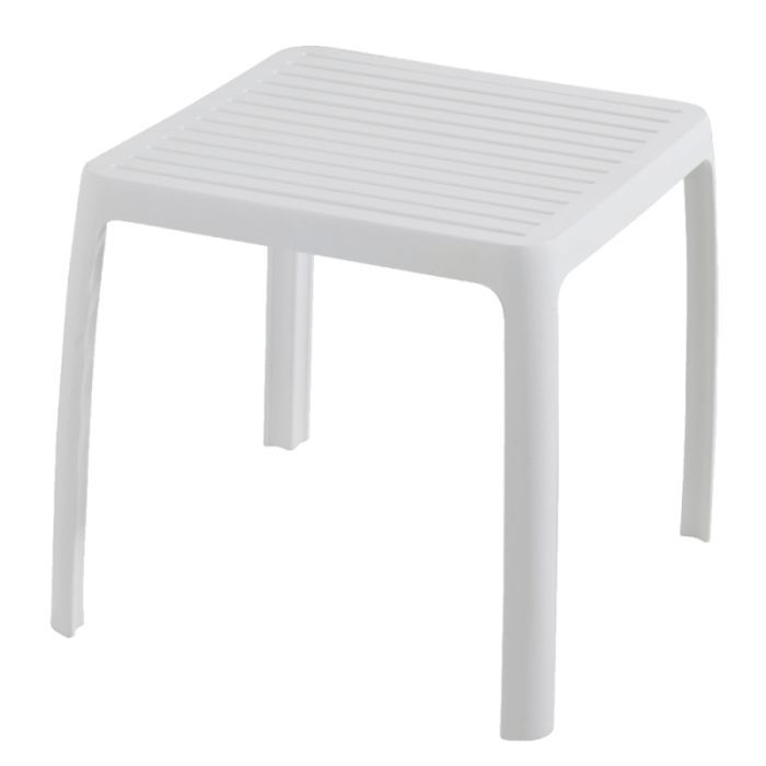 Стол садовый PAPATYA к шезлонгу Wave белый Фото