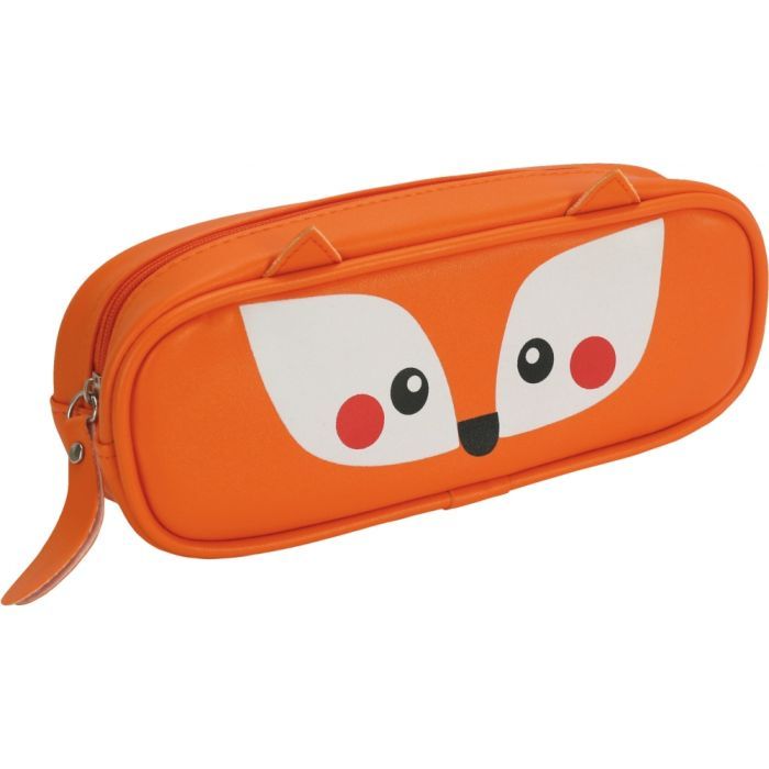 Пенал Cool For School 2 відділення Помаранчевий Фото