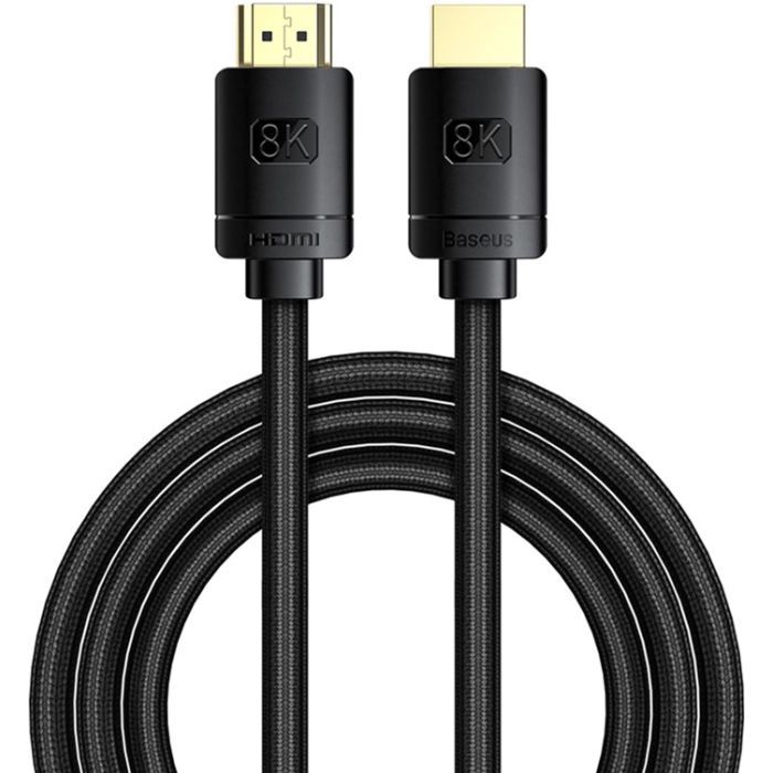 Кабель мультимедийный Baseus HDMI M to HDMI M 2.0m V2.1 Фото