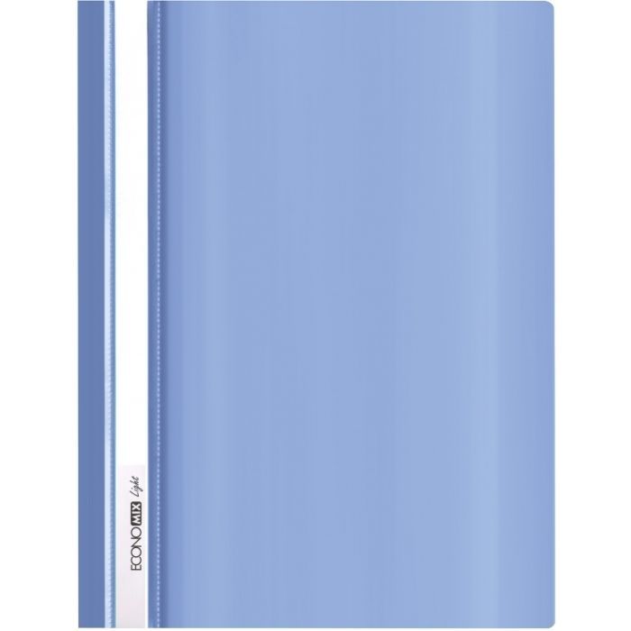 Папка-скоросшиватель Economix А4 Light без перфорации, синяя Фото