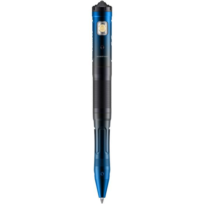 Тактическая ручка Fenix T6 з ліхтариком Blue Фото
