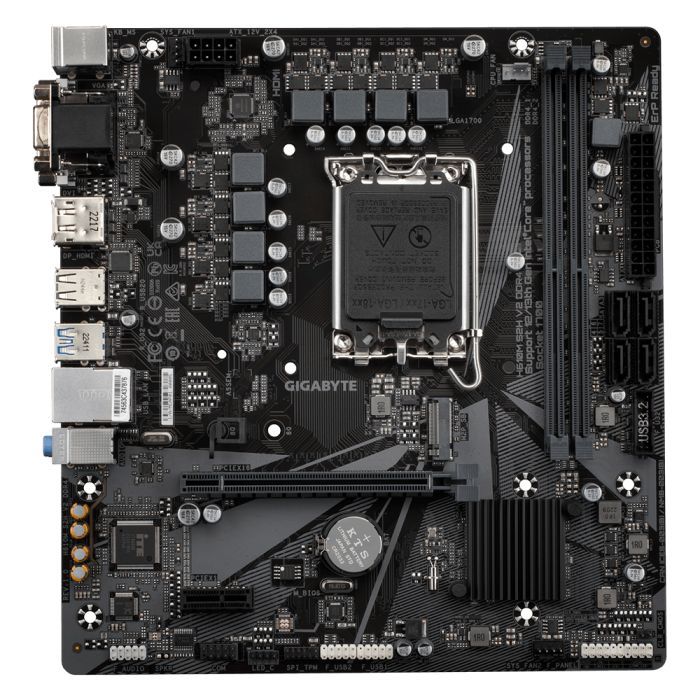 Материнская плата GIGABYTE H610M S2H V2 DDR4 Фото