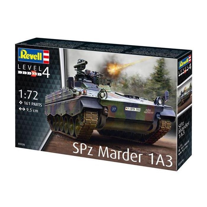 Сборная модель Revell Танк Marder 1A3 рівень 4, 1:72 Фото