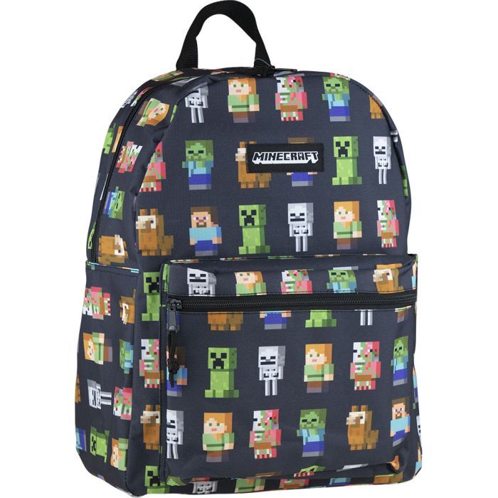 Рюкзак школьный Minecraft Multi Character 40x30x4 см 20 л Фото