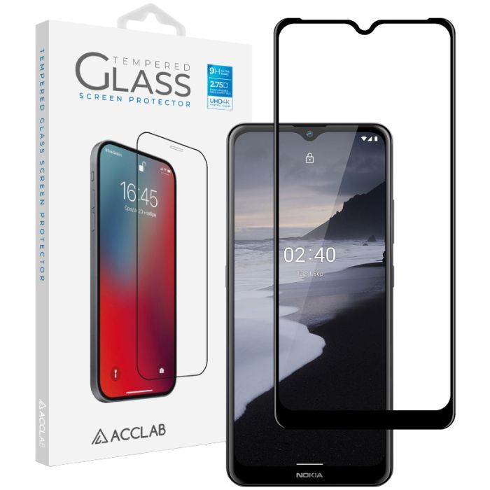 Стекло защитное ACCLAB Full Glue Nokia 2.4 Фото
