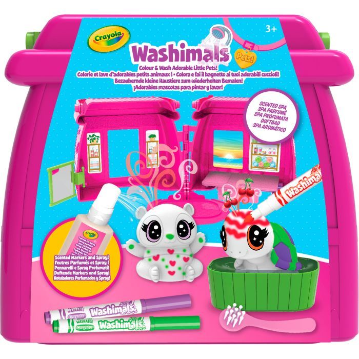 Набор для творчества Crayola Washimals Спа салон (ароматизований) Фото