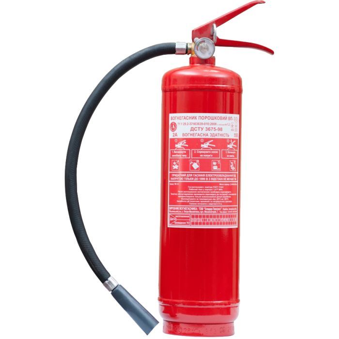 Огнетушитель Poputchik ХЛАДАР 3 кг Фото