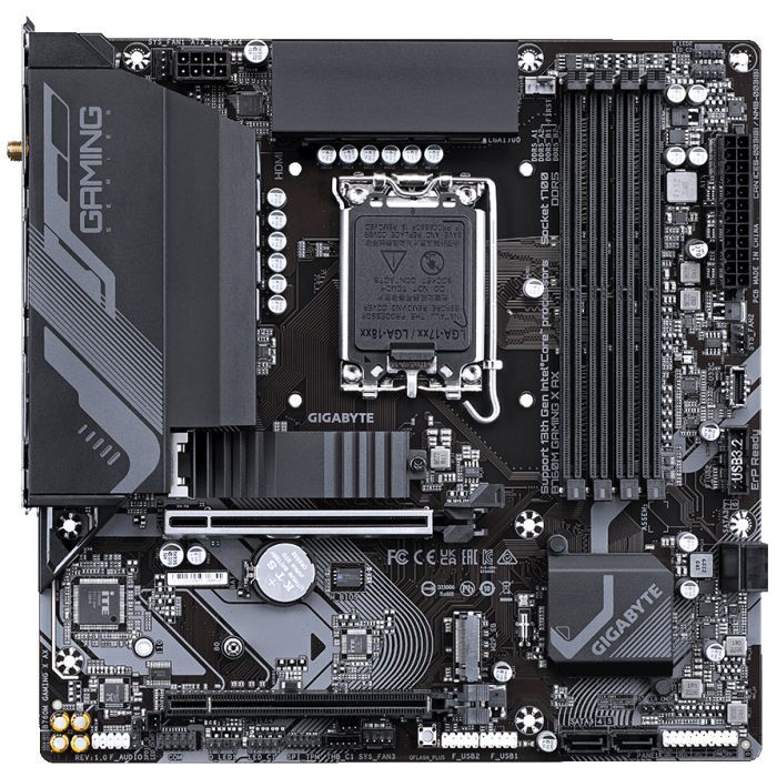 Материнская плата GIGABYTE B760M GAMING X AX Фото
