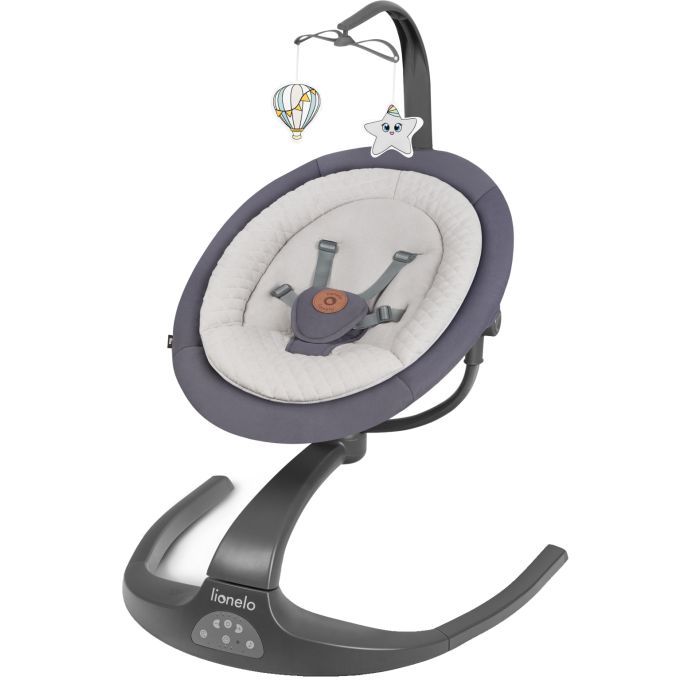 Кресло-качалка Lionelo Rina grey concrete Фото