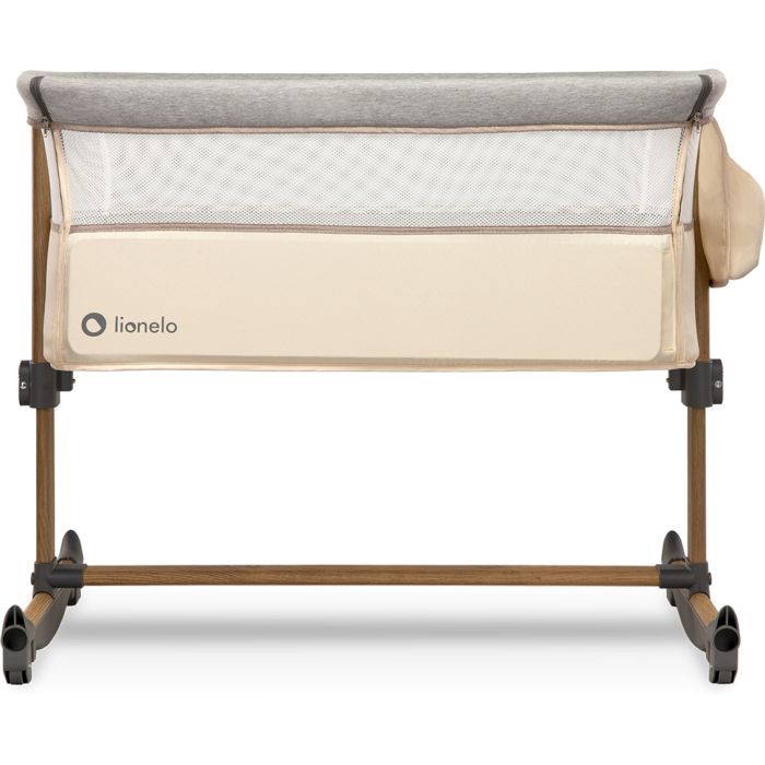 Кроватка Lionelo приставне Leonie Beige Sand Фото 1