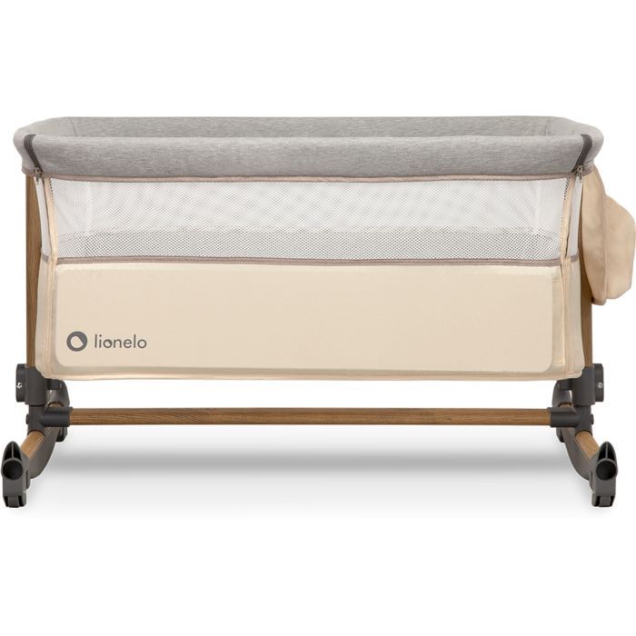 Кроватка Lionelo приставне Leonie Beige Sand Фото 4