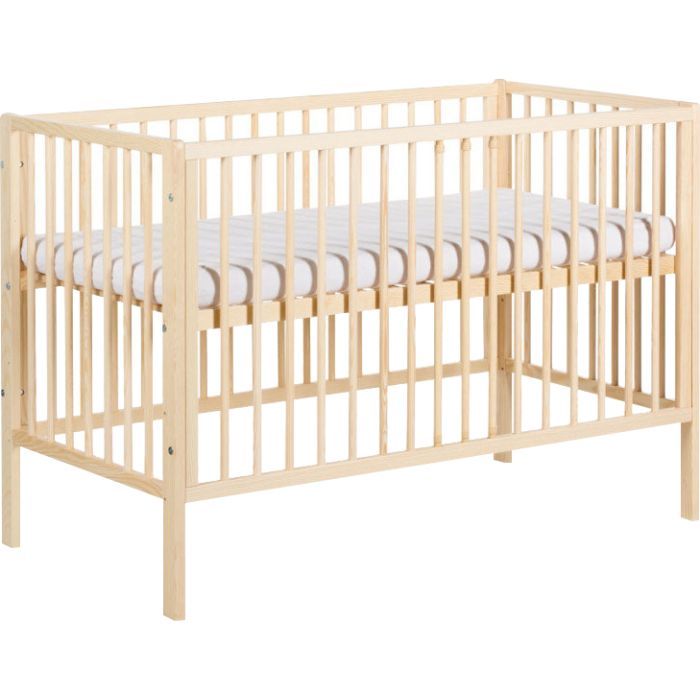 Кроватка Klups Frank 120 х 60 см Сосна Фото