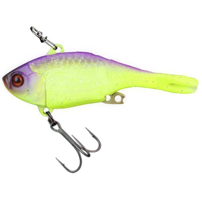 Воблер Jackall Jeublu 52S 52mm 6.4g Maruhata Purple Chartreuse Фото