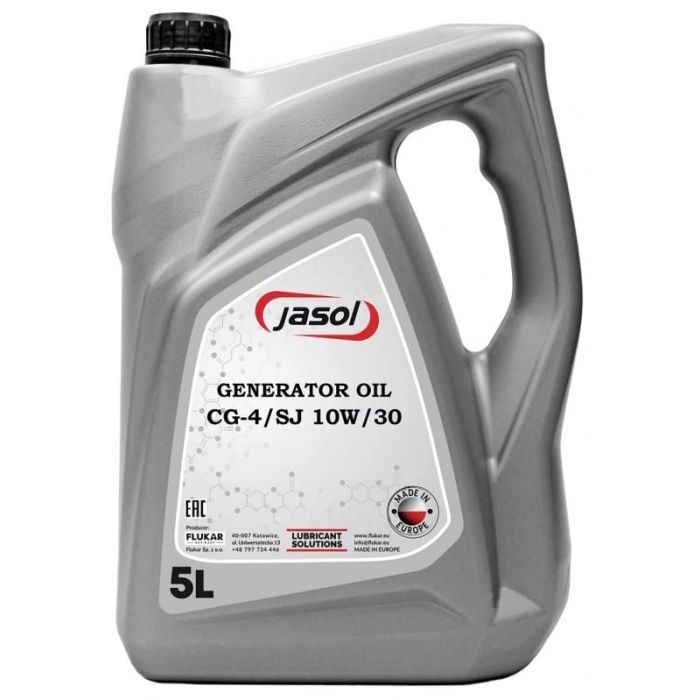 Моторное масло JASOL GENERATOR OIL 10W30 5л Фото