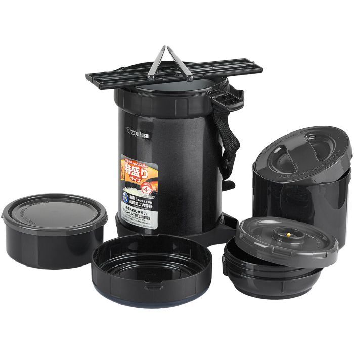Термос Zojirushi Харчовий SL-XE20AD Black Фото