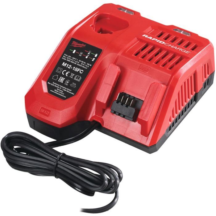 Зарядное устройство для аккумуляторов инструмента Milwaukee M12-18FC TURBO Фото