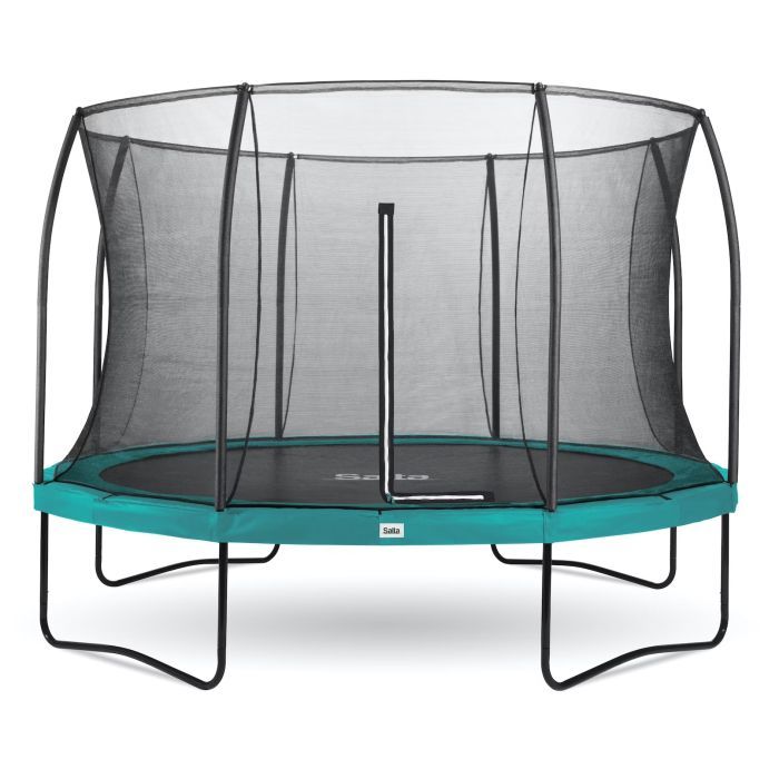 Батут Salta Comfort Edition круглий 396 см Зелений Фото