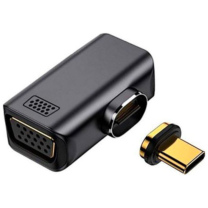 Переходник PowerPlant USB-C to VGA 1080P60Hz Фото