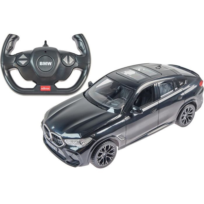 Радиоуправляемая игрушка Rastar BMW X6 1:14 черный Фото