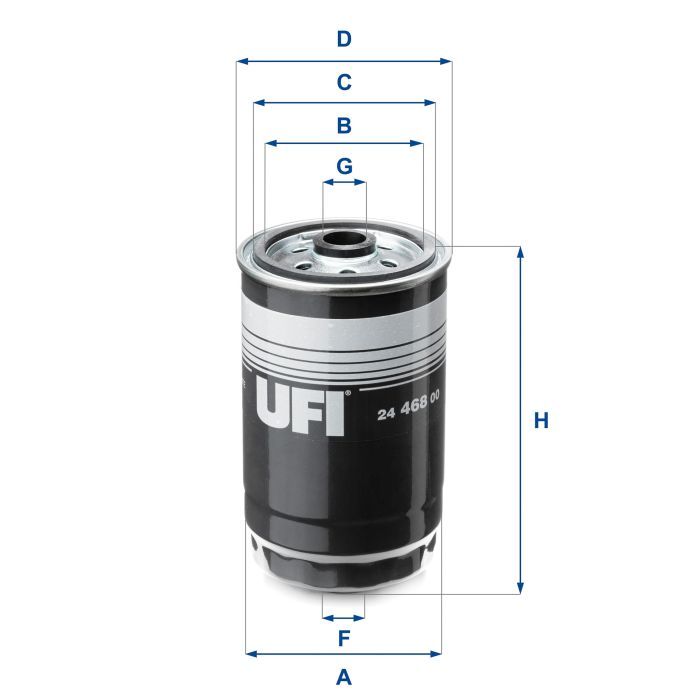 Фильтр топливный UFI 24.468.00 Фото