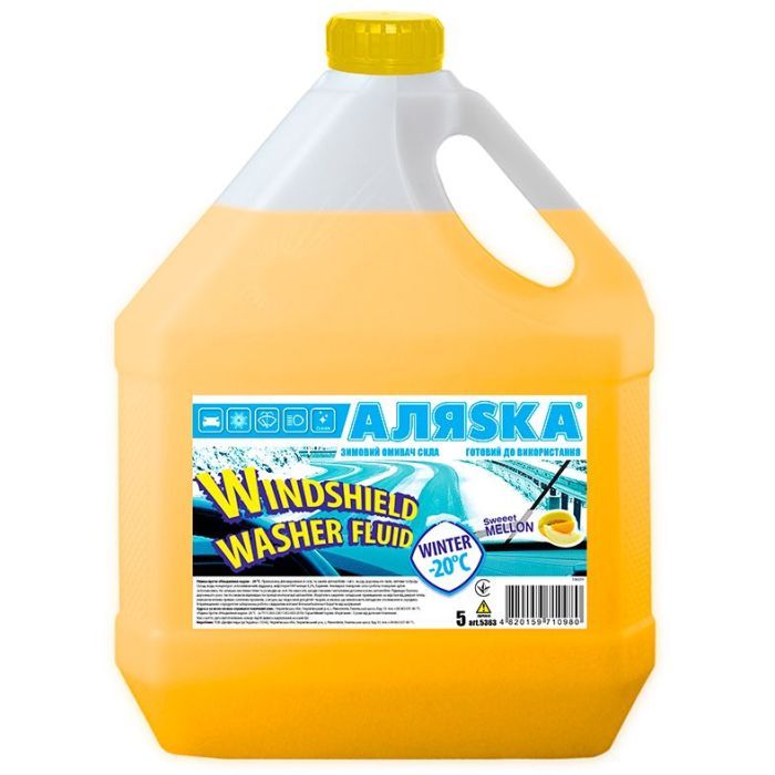 Омыватель автомобильный Аляsка -20С Фруктовый 5л Фото