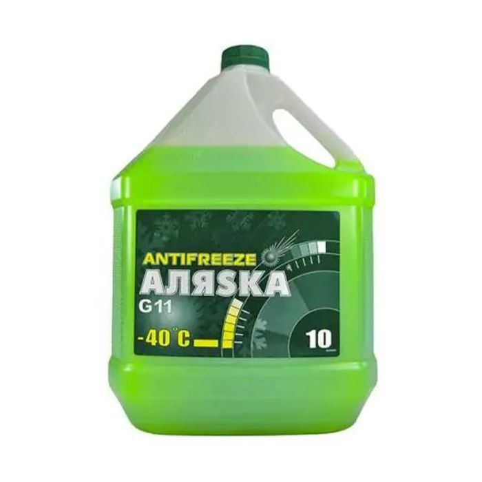 Антифриз Аляsка -40 G11 зелений 10л Фото