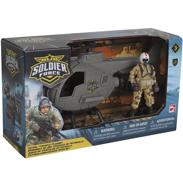 Игровой набор Chap Mei Солдаты PATROL HELICOPTER Фото