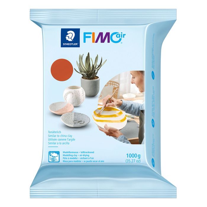 Пластика Fimo Air самозастигаюча, 1 кг терракота Фото