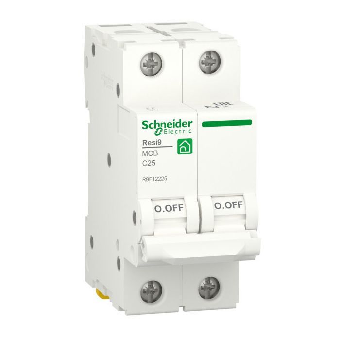 Автоматический выключатель Schneider Electric RESI9 6kA 2P 25A C Фото