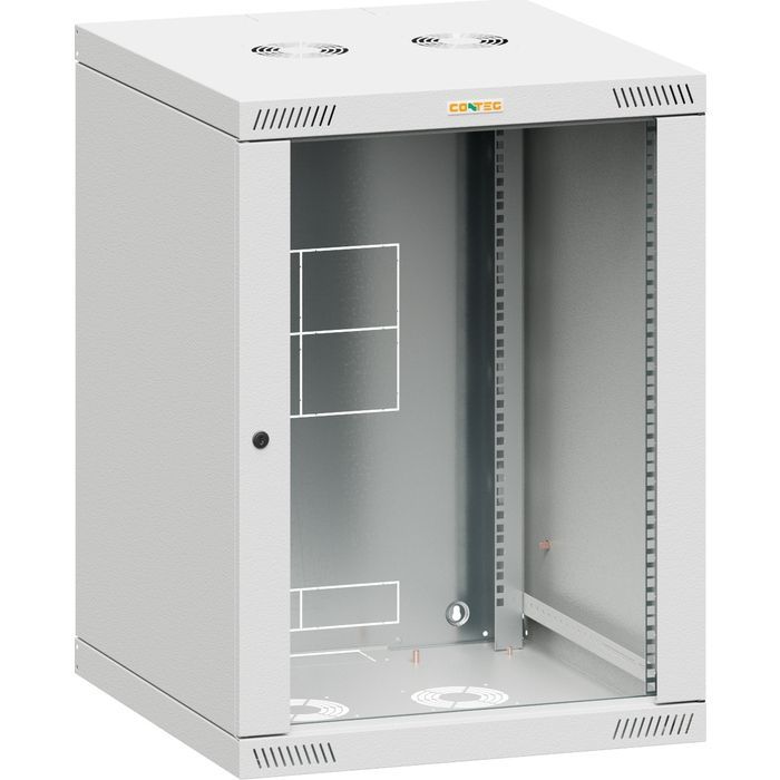 Шкаф настенный Conteg 12U 19" глубина 600мм, RAL7035 Фото