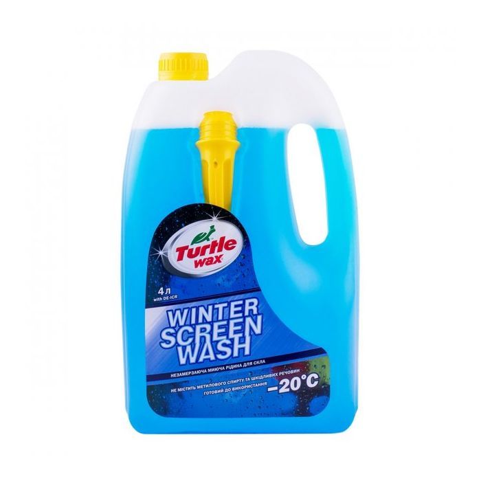 Омыватель автомобильный TURTLE WAX Winter Screen Wash -20 4л Фото