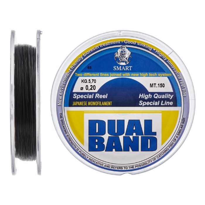 Леска Smart Dual Band 600m 0.25mm 9.8kg Фото