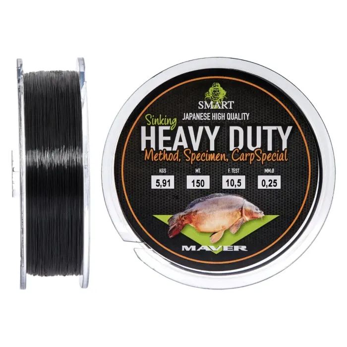 Леска Smart Heavy Duty Sinking 600m 0.25mm 5.9kg Фото