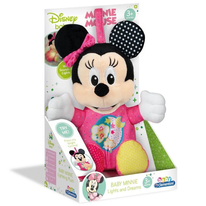 Ночник Clementoni М'яка іграшка-нічник Baby Minnie Фото 1