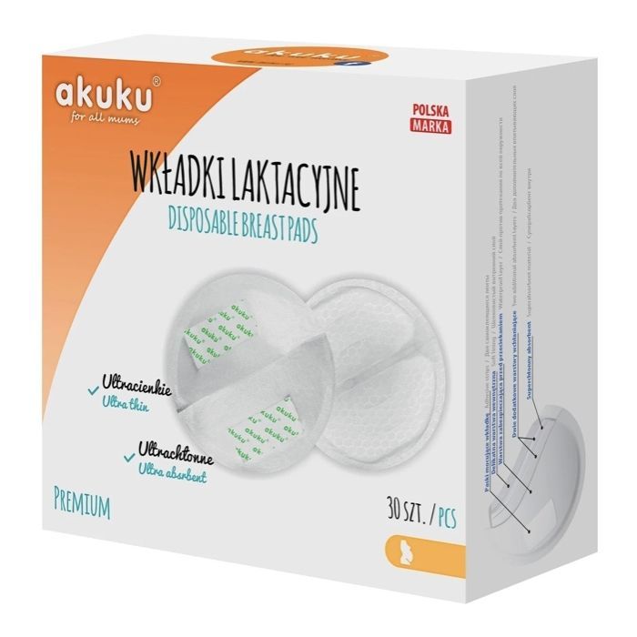 Вкладыш для бюстгальтера Akuku 30 шт Фото