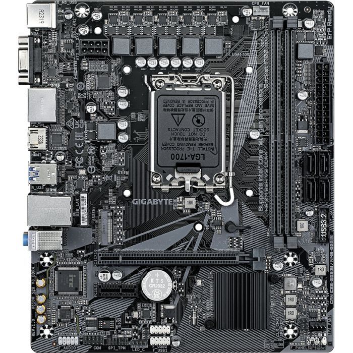 Материнская плата GIGABYTE H610M S2H V3 DDR4 Фото
