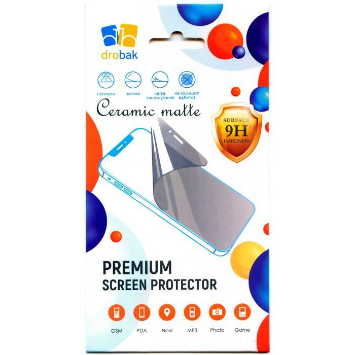 Стекло защитное Drobak Matte Ceramics Xiaomi Redmi Note 11S Фото