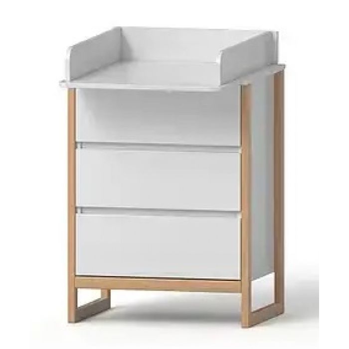Комод-пеленатор Angelo Magic 60 см бело-бук 60х51х90 Фото