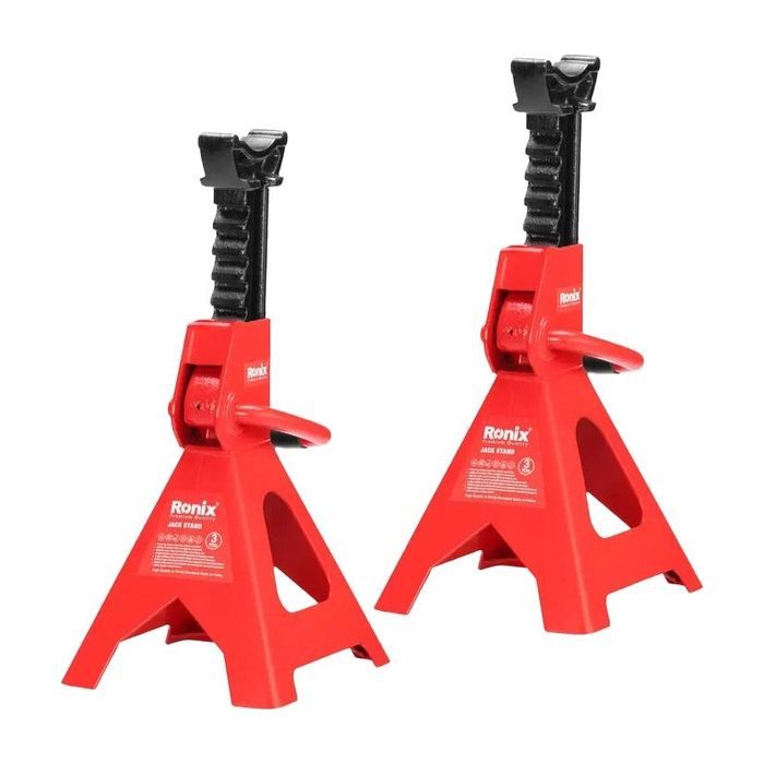 Домкрат Ronix комплект 2 шт домкар-подставка, 2т Фото