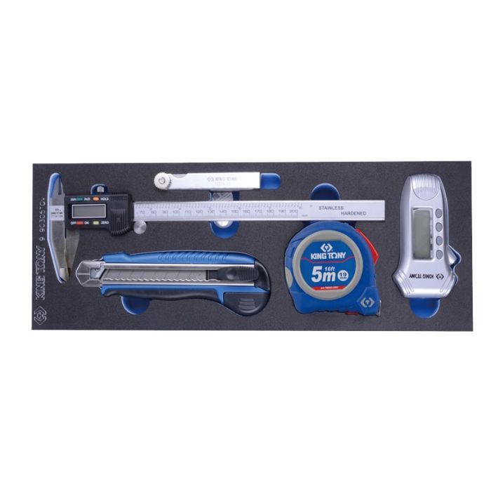 Набор инструментов KING TONY измерительных 5 шт. Фото