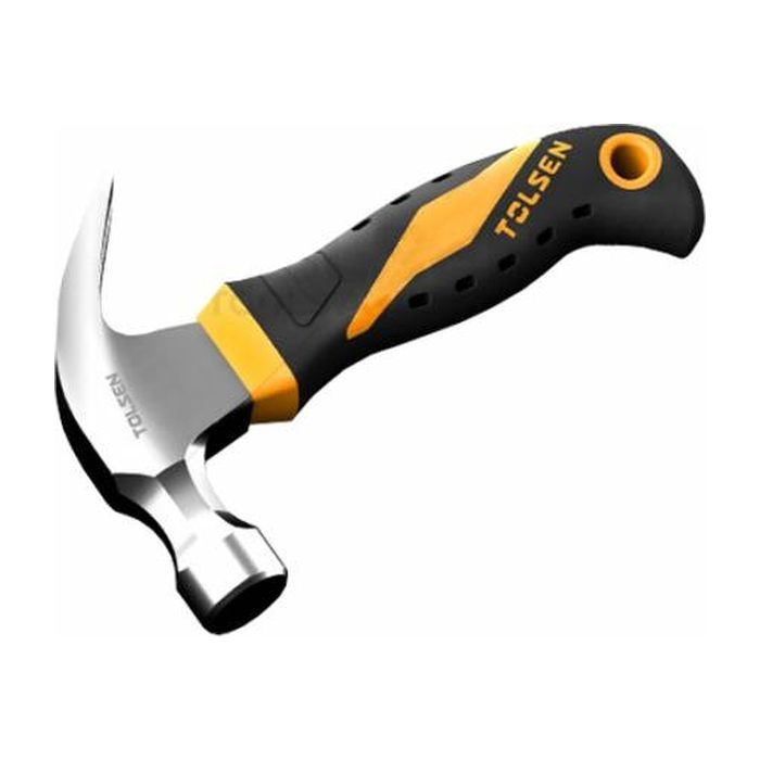 Молоток Tolsen с гвоздодером 225 гр (8 oz) стекловолокно Фото